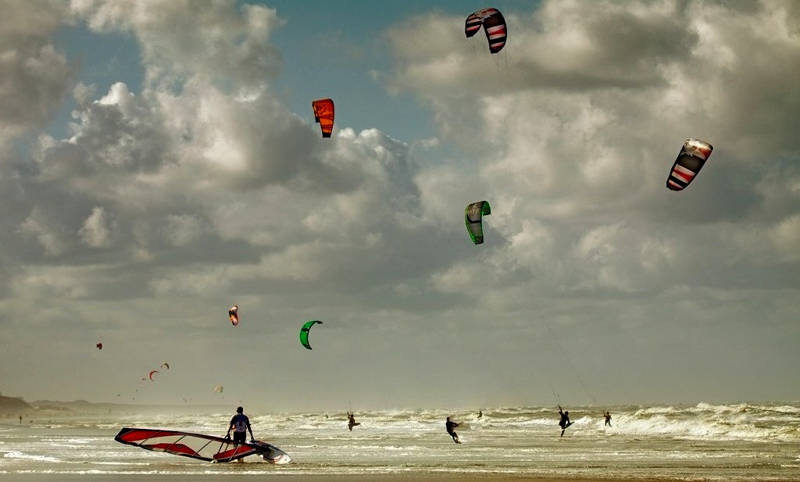 Kite Surfing Noord Holland