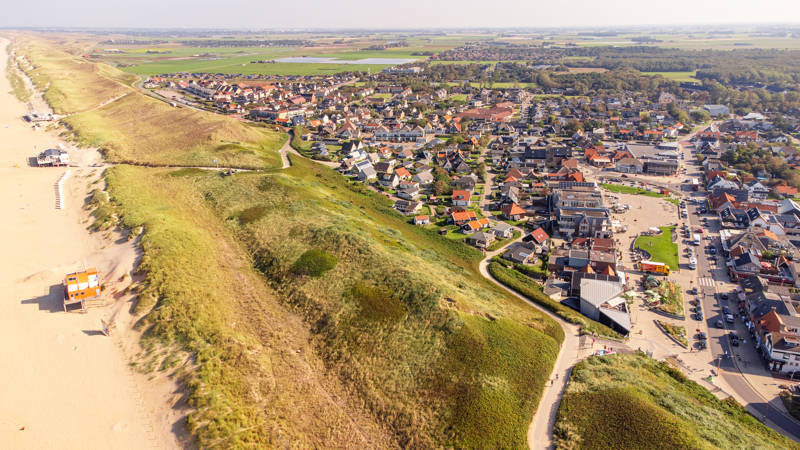 Luchtfoto Callantsoog
