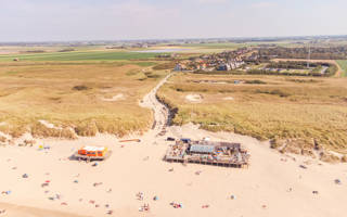 Overzicht strandtend LekkerNaarZee